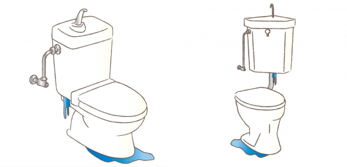 トイレの経年劣化